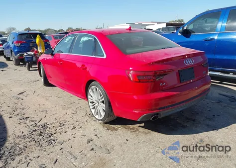 2017 Audi A4 2.0T Premium from USA, damaged, VIN WAUENAF49HN067196